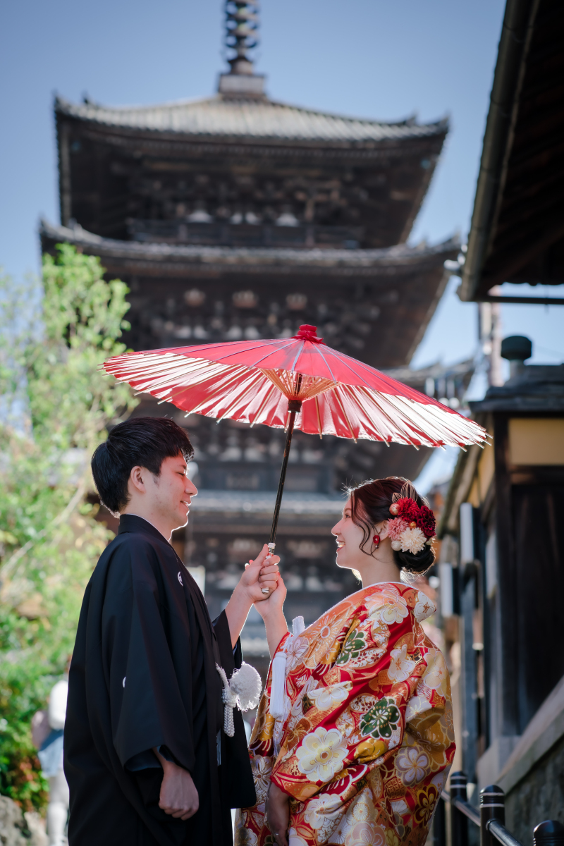 八坂の塔周辺からスタート！