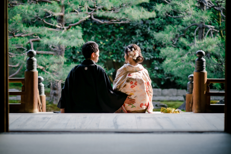 縁側にて座りショット♪