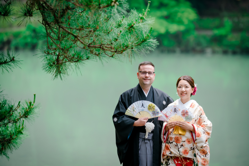 色打掛にチェンジ！