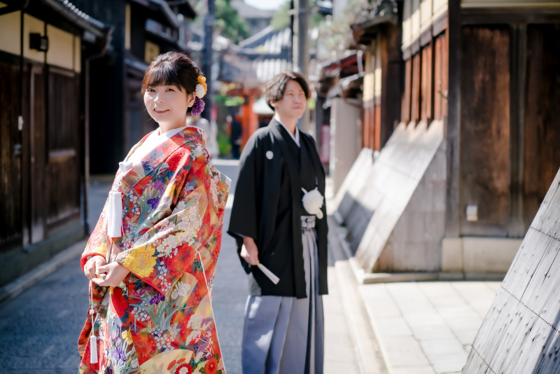 京都らしい街並み！