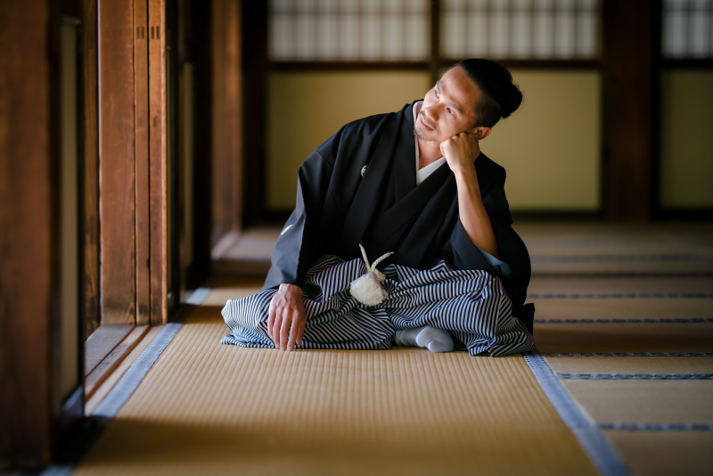 新郎様ソロショット