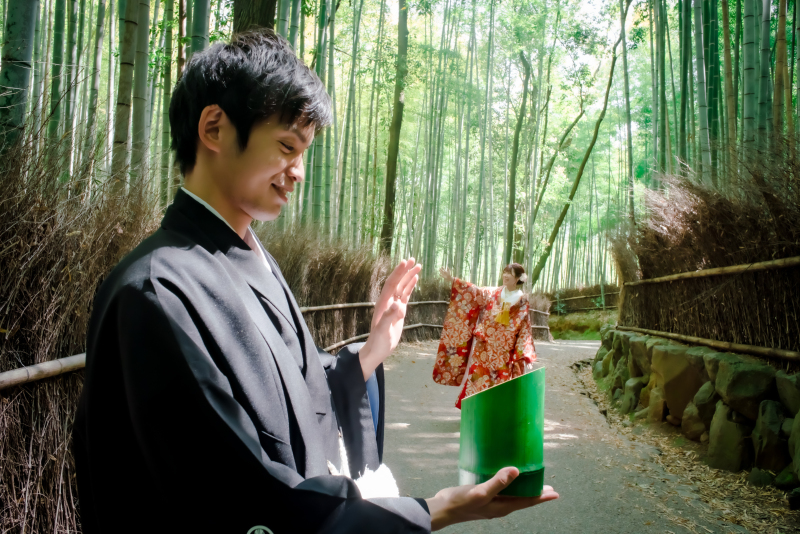 遠近法で撮影！