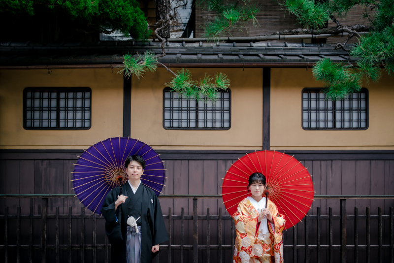 松の木の下で&hellip;