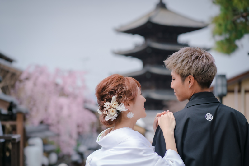 寄り添いショット