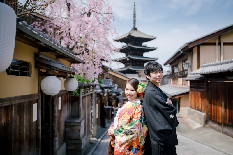 2ヶ所目は八坂の塔周辺へ!