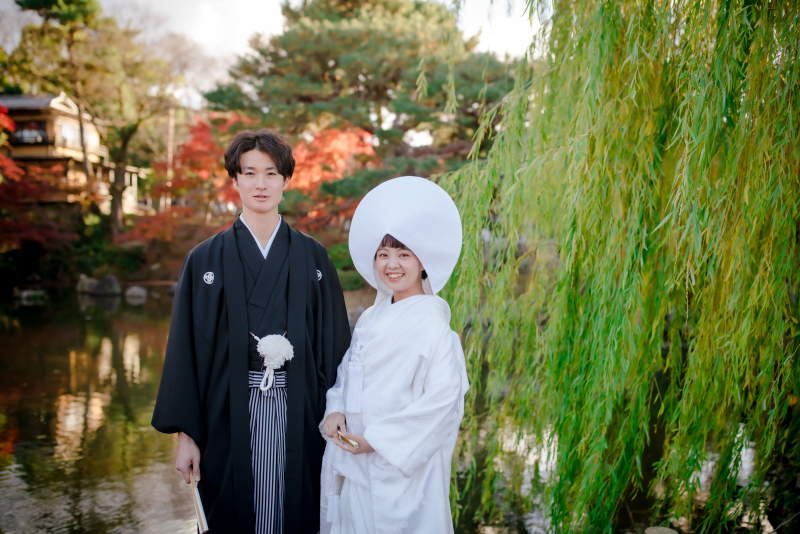 ゆれる柳と共に!