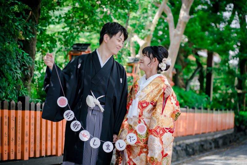 結婚しましたのガーランド！