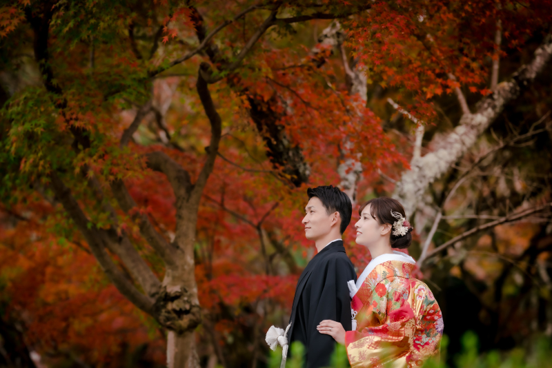 寄り添うお二人