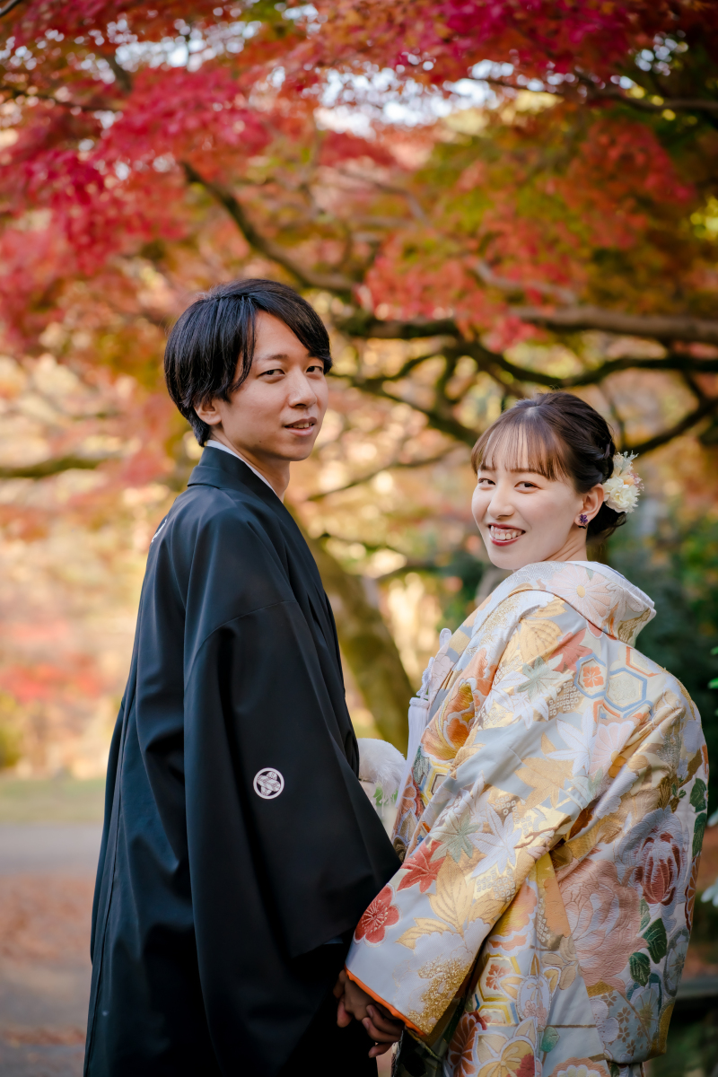 振り向きショットでにっこり！