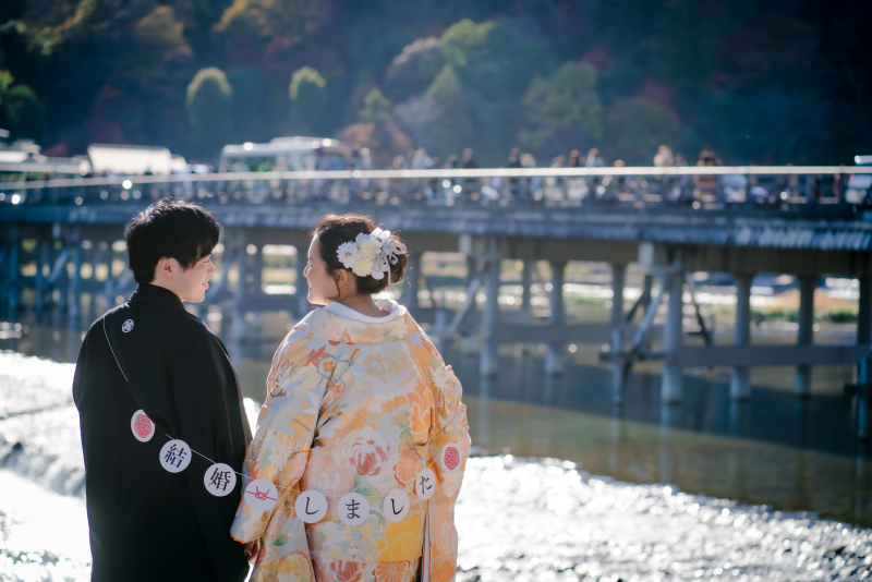 渡月橋&times;ガーランド