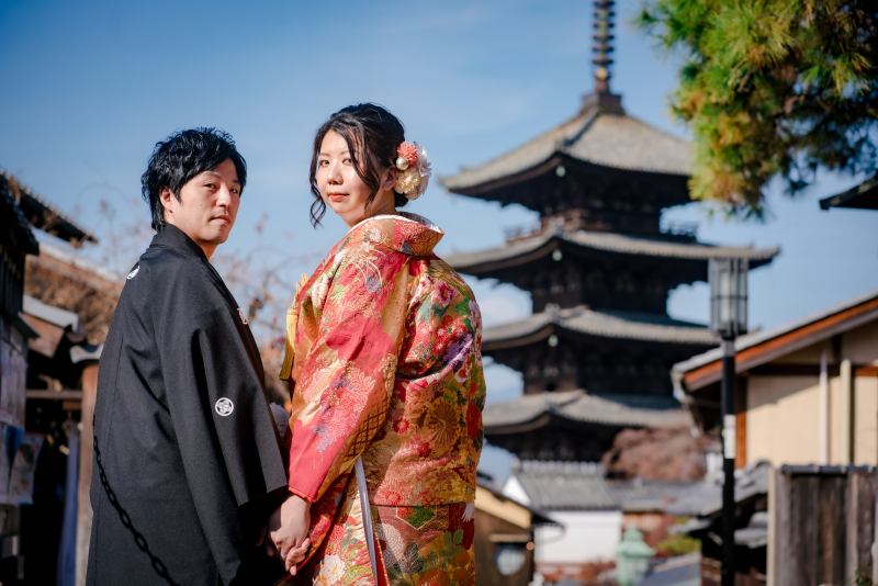 衣装2点八坂の塔周辺&times;円山公園のロケ撮影！