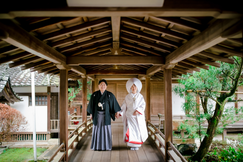 神社仏閣にて衣装１点ロケ撮影♪