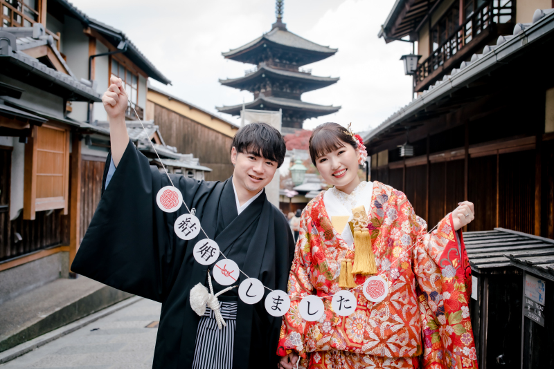 ガーランドを広げて