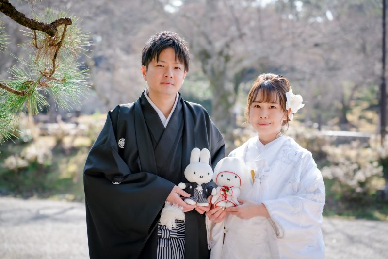 ぬいぐるみと一緒に♪