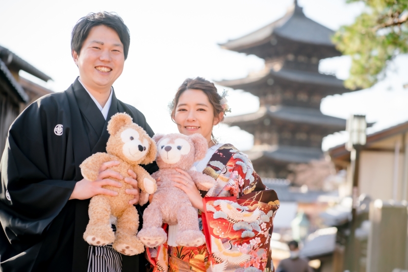 ぬいぐるみと一緒に♡