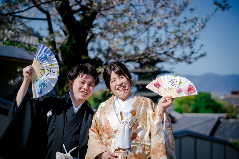 京都の街並みと五重の塔ロケーション