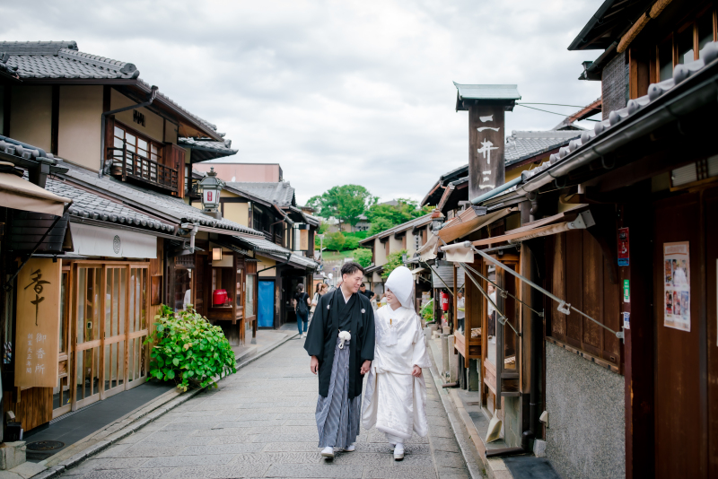 二寧坂にて&hellip;