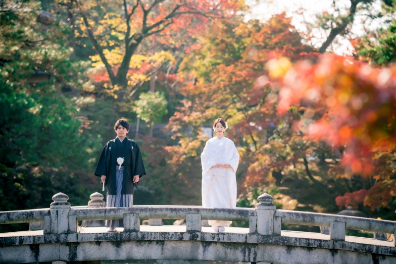 紅葉シーズン！秋の前撮り
