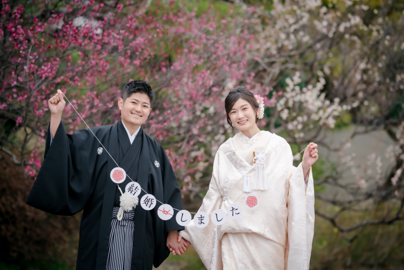 ガーランド撮影