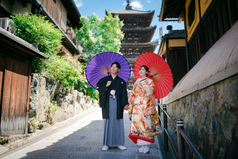 番傘&times;全身ショット！！