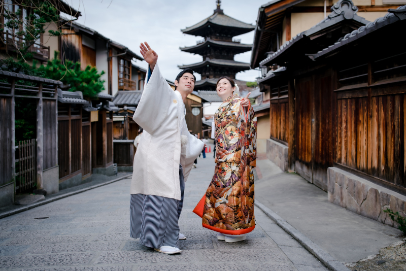 おもしろポーズで笑顔♡