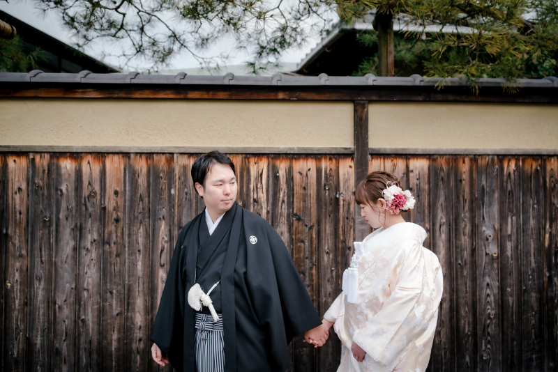 手をつなぎお散歩ショット♪