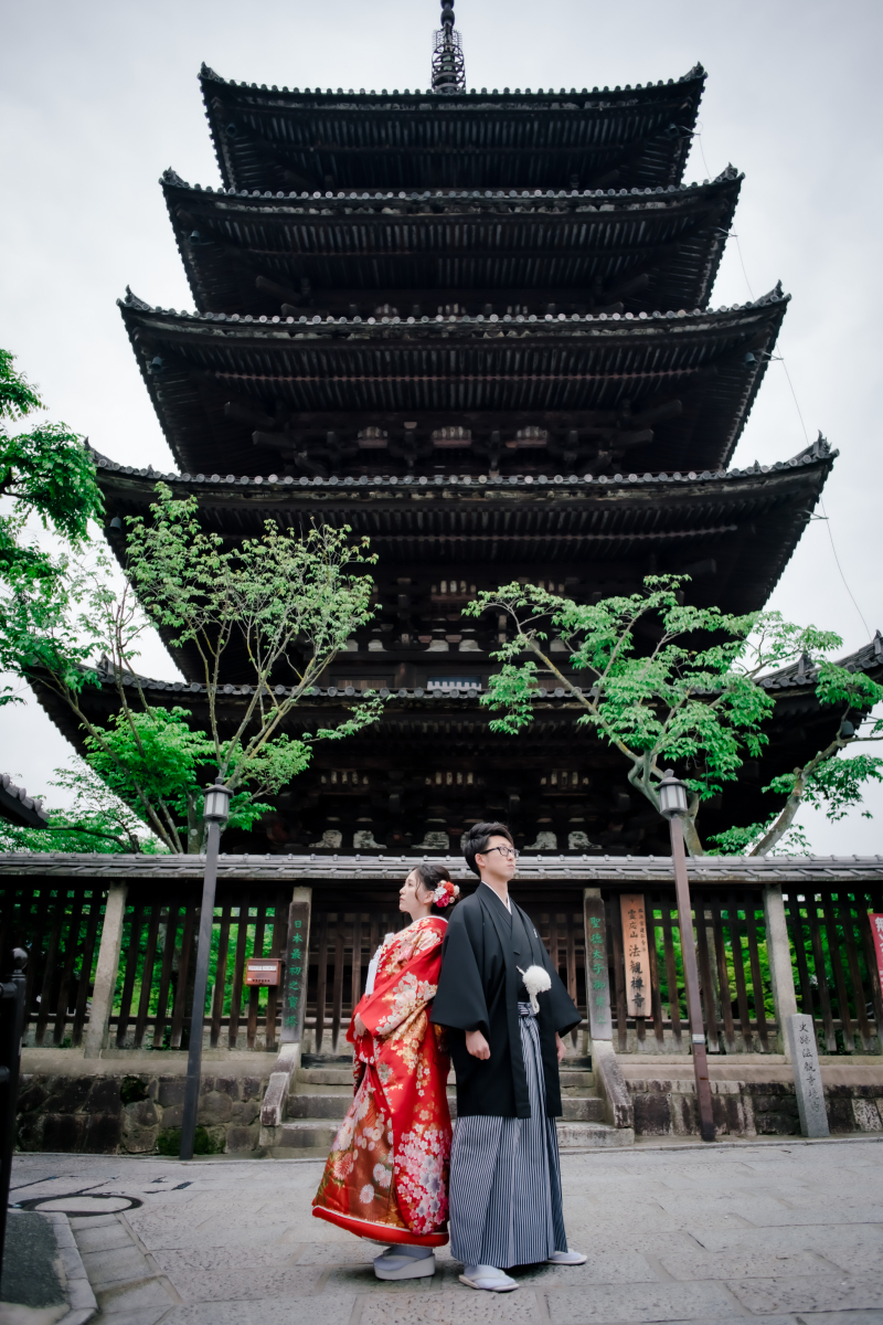 迫力の五重の塔