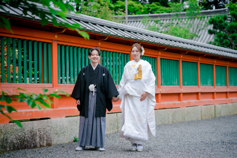 神社仏閣にて撮影！