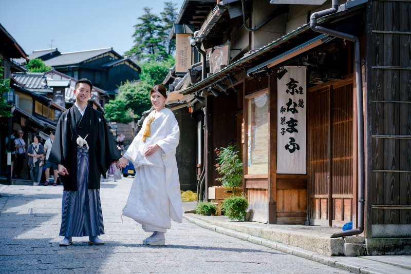 八坂の塔周辺撮影開始♪