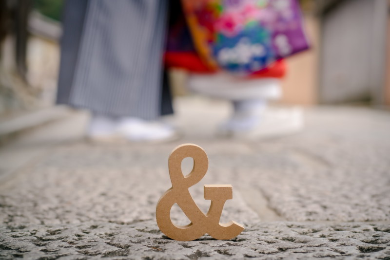 ＆のオブジェ！