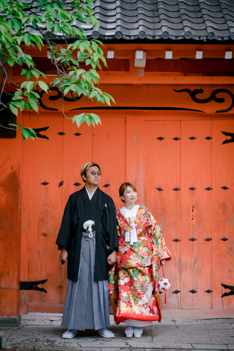 朱色の門にて&hellip;