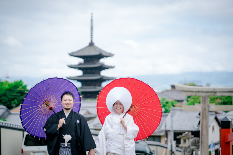 五重の塔や鳥居