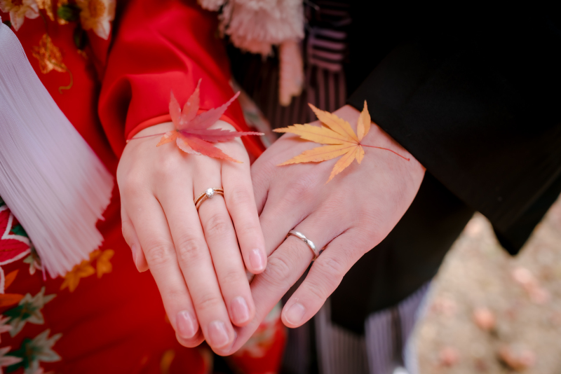 もみじ　と　おてもと