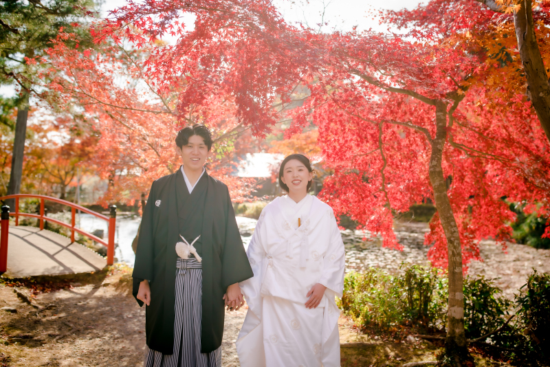 真っ赤な紅葉