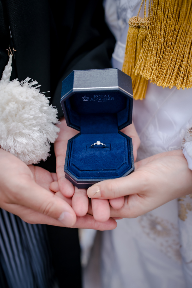 指輪と一緒に...♡