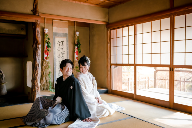 和室で座りショット！