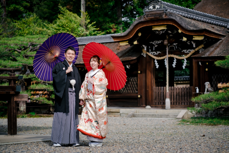 番傘全身ショット♪