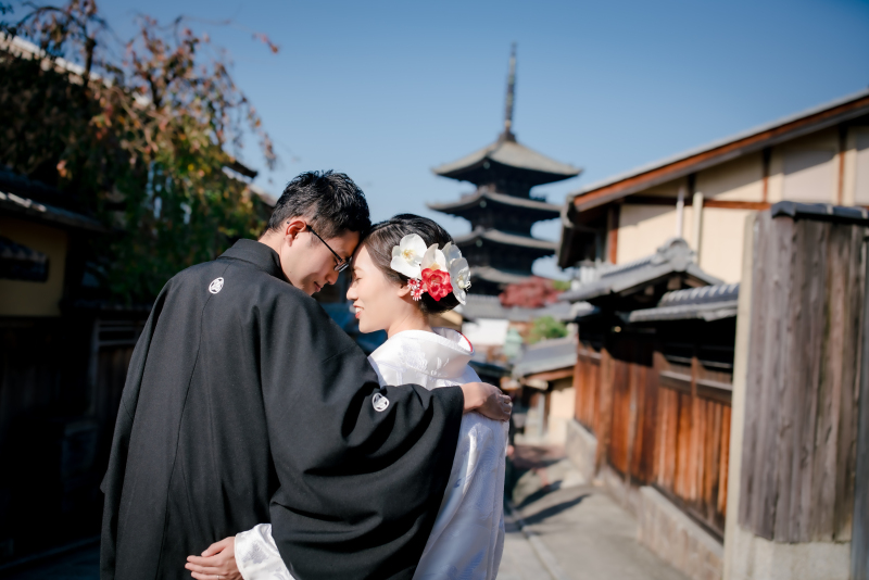 おでこコツン♪