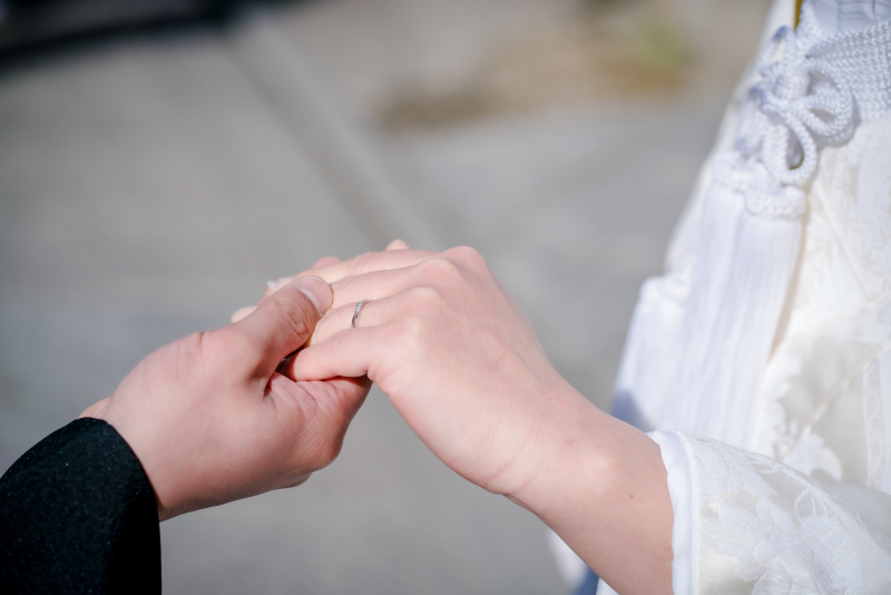 手元ショットも欠かせない!