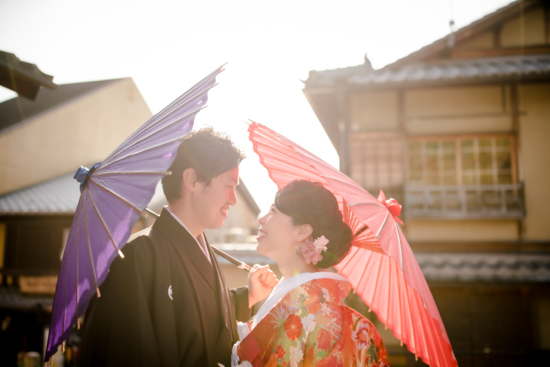 日差しが幻想的に...