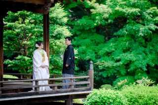 神社仏閣&times;嵐山にて衣装２点ロケ撮影♪