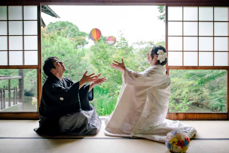 紙風船ショット