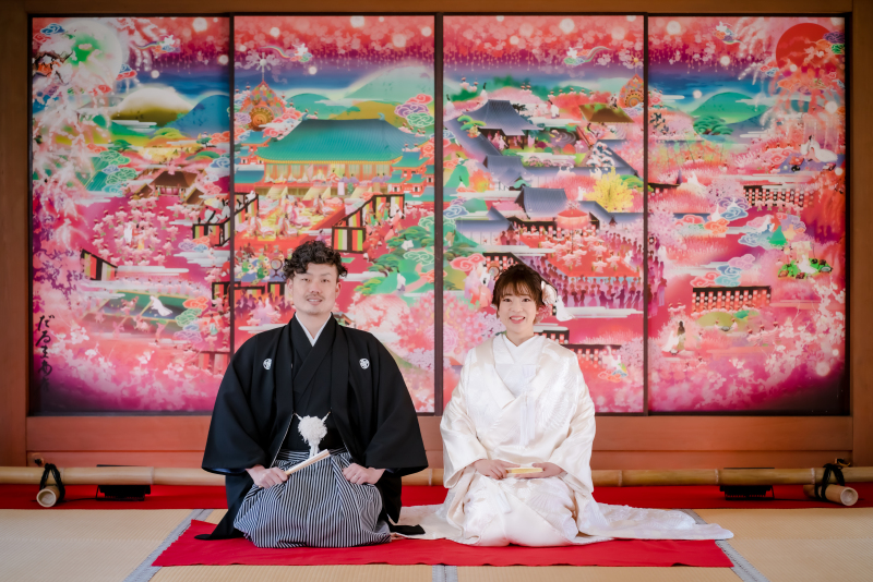 あざやかな襖絵