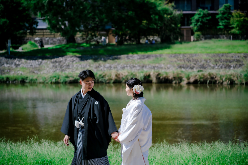 場所を移動し、鴨川へ