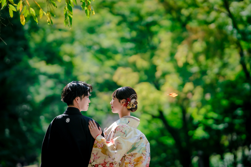 自然を感じながら