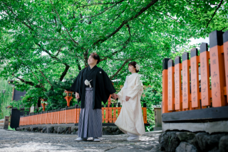 祇園と八坂の塔周辺にて衣装２点のロケ撮影！