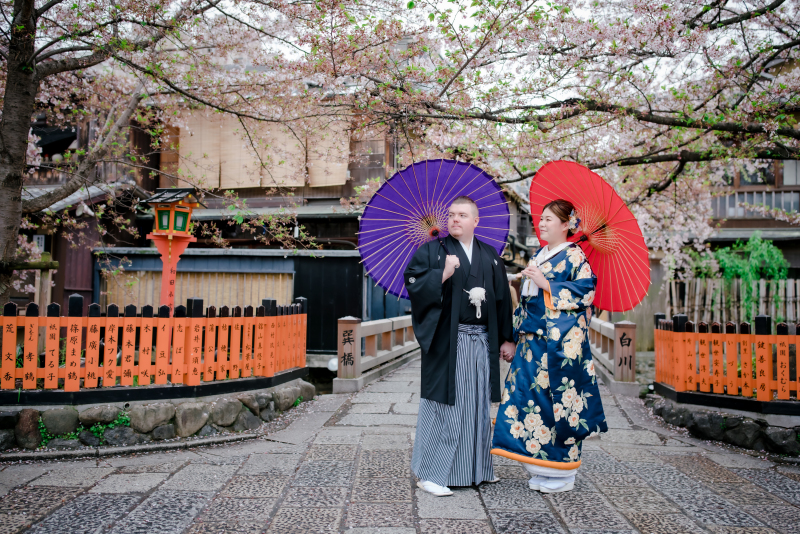 番傘を使ったショット！