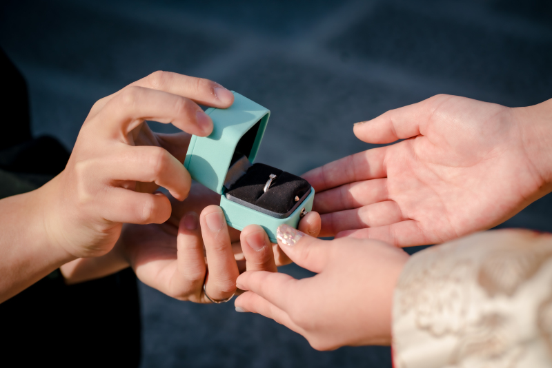 手元ショットも一緒に♪