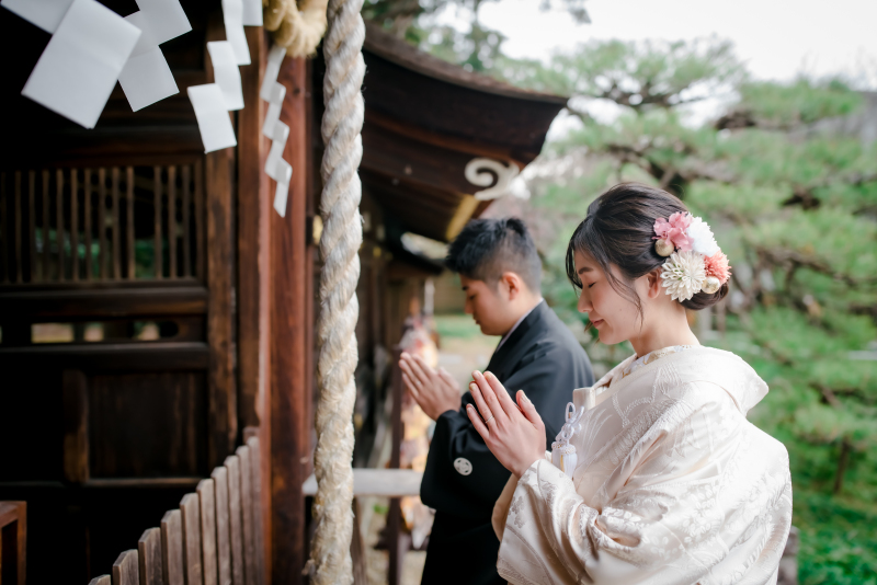 お参りショット