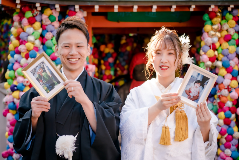 幼少の頃のお二人